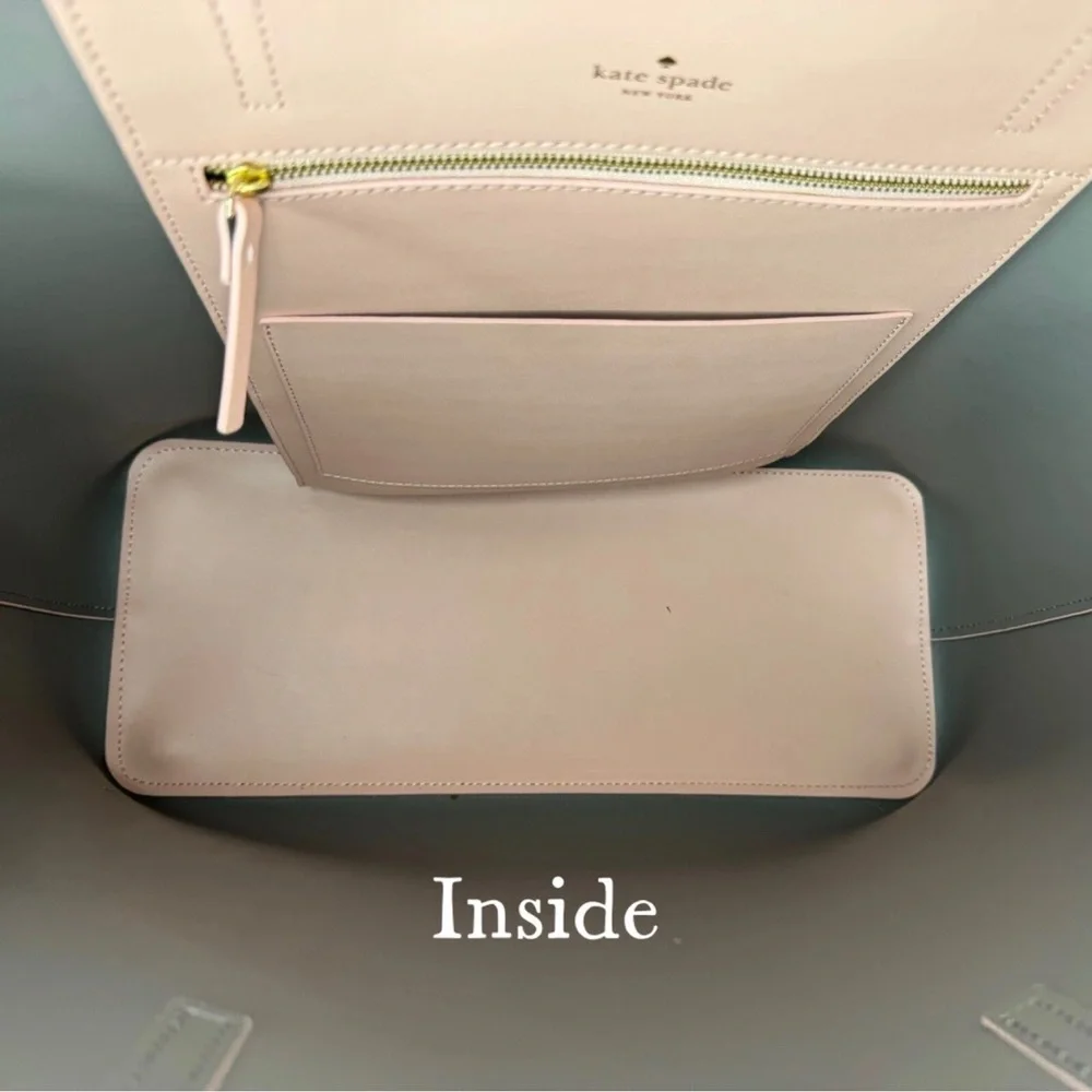 Kate Spade Pink Owl Tote Bag - Picture 5 of 11